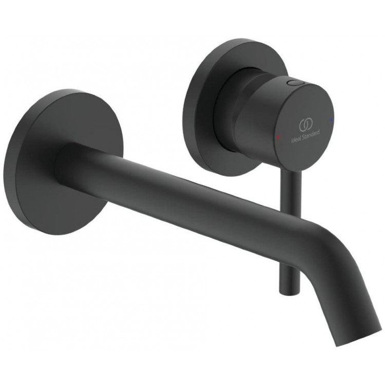 Смеситель для умывальника встраиваемый Ideal Standard Ceraline Black в комплекте с внутренней частью Смеситель для умывальника встраиваемый Ideal Standard Ceraline Black в комплекте с внутренней частью